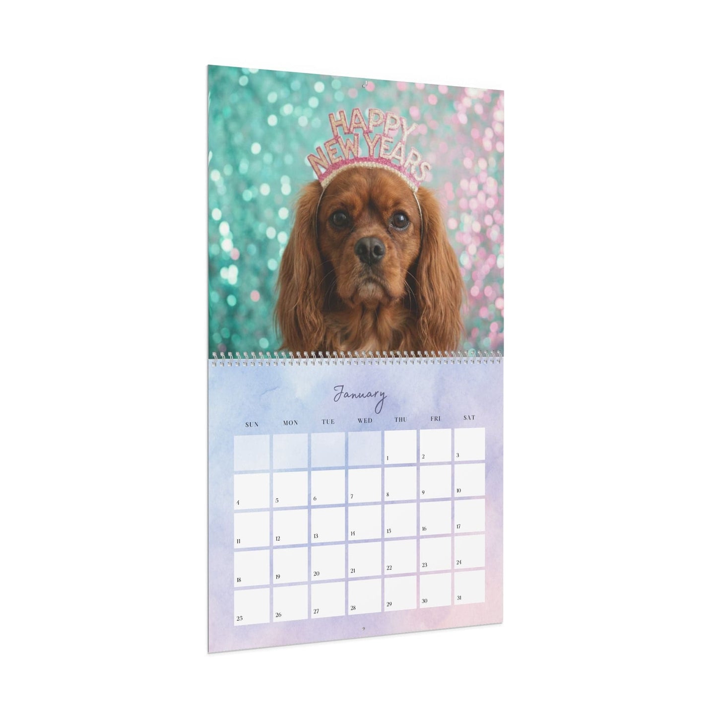 2026 Ruby Cavalier Wall Calendar