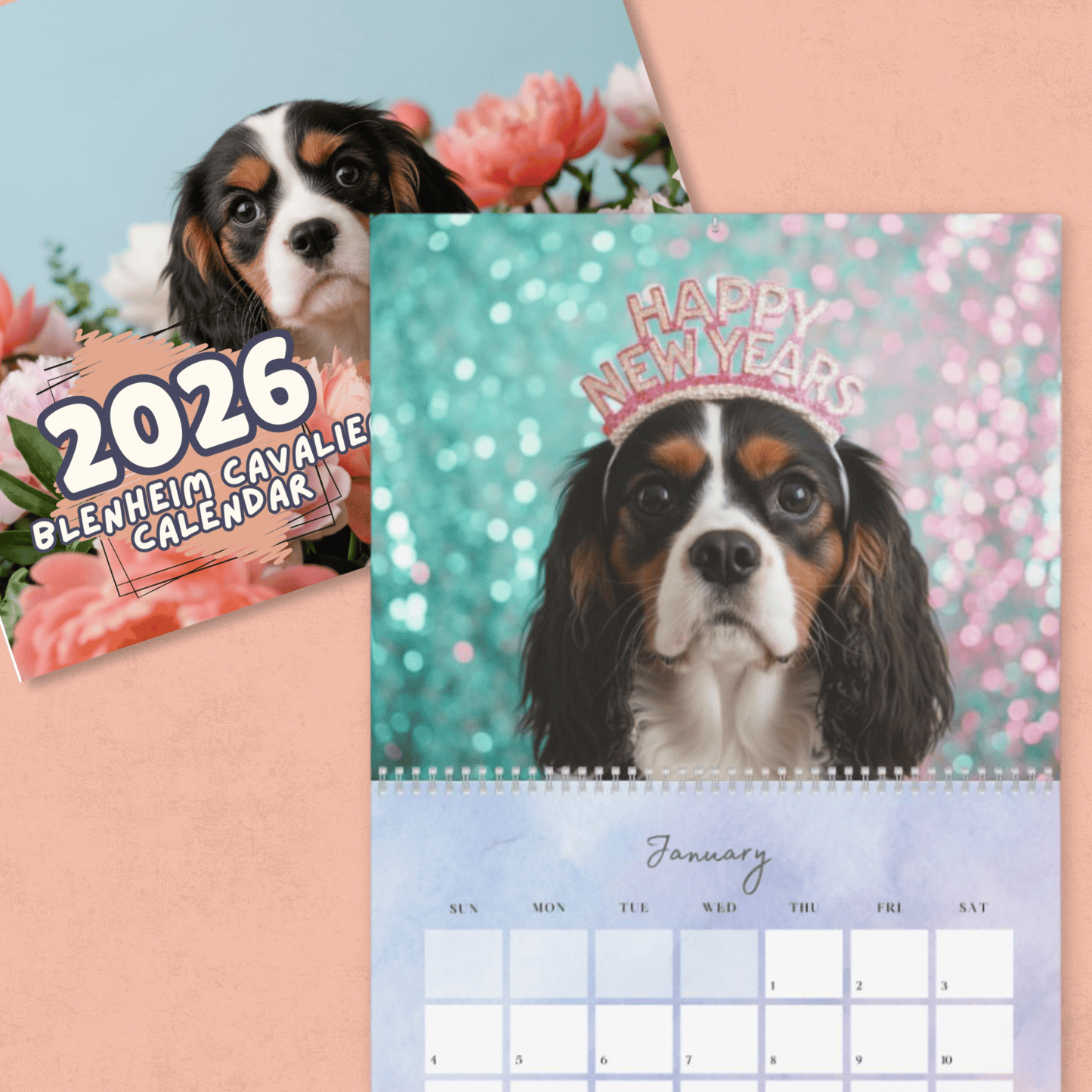 2026 Tricolor Cavalier Wall Calendar