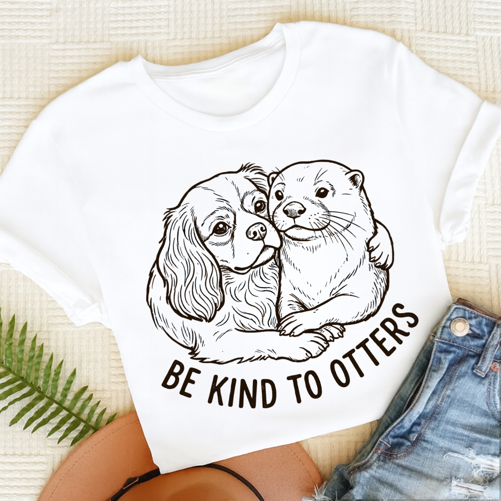 Cavalier Otters Unisex TShirt White