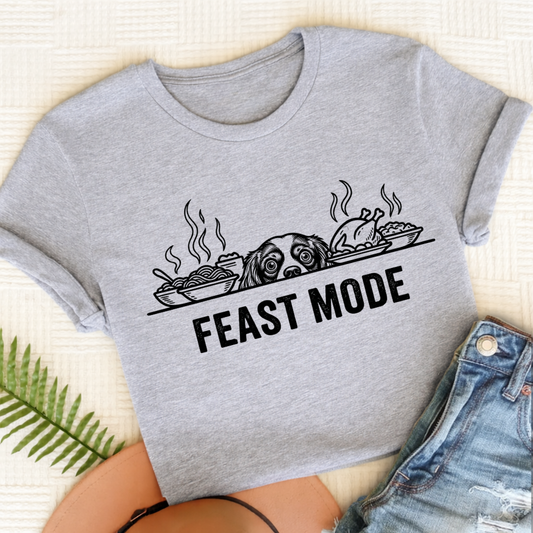 Cavalier Feast Mode Unisex TShirt Sport Grey