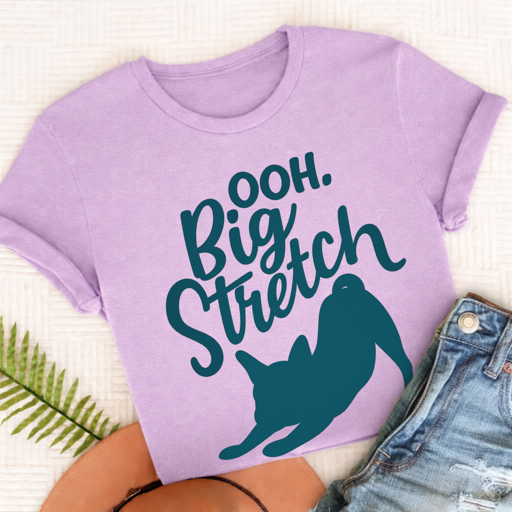 French Bulldog Big Stretch Unisex TShirt Orchid