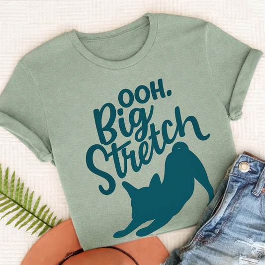 French Bulldog Big Stretch Unisex TShirt Bay