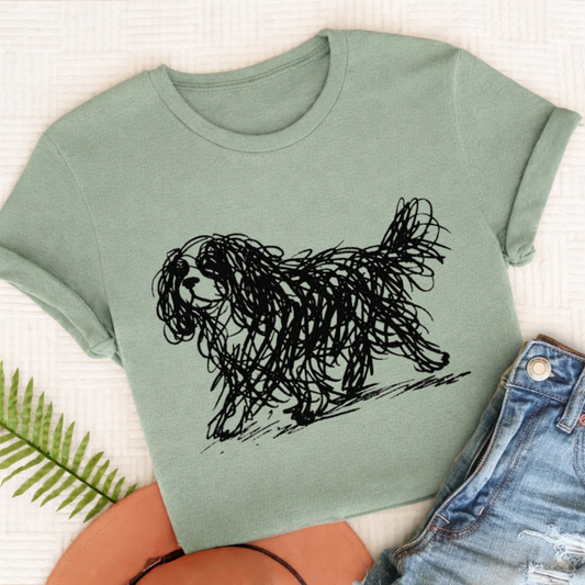 Cavalier Artist Line Art Unisex Unisex TShirt Bay