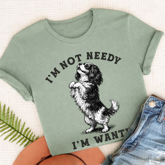Cavalier King Charles Wanty Unisex TShirt Bay