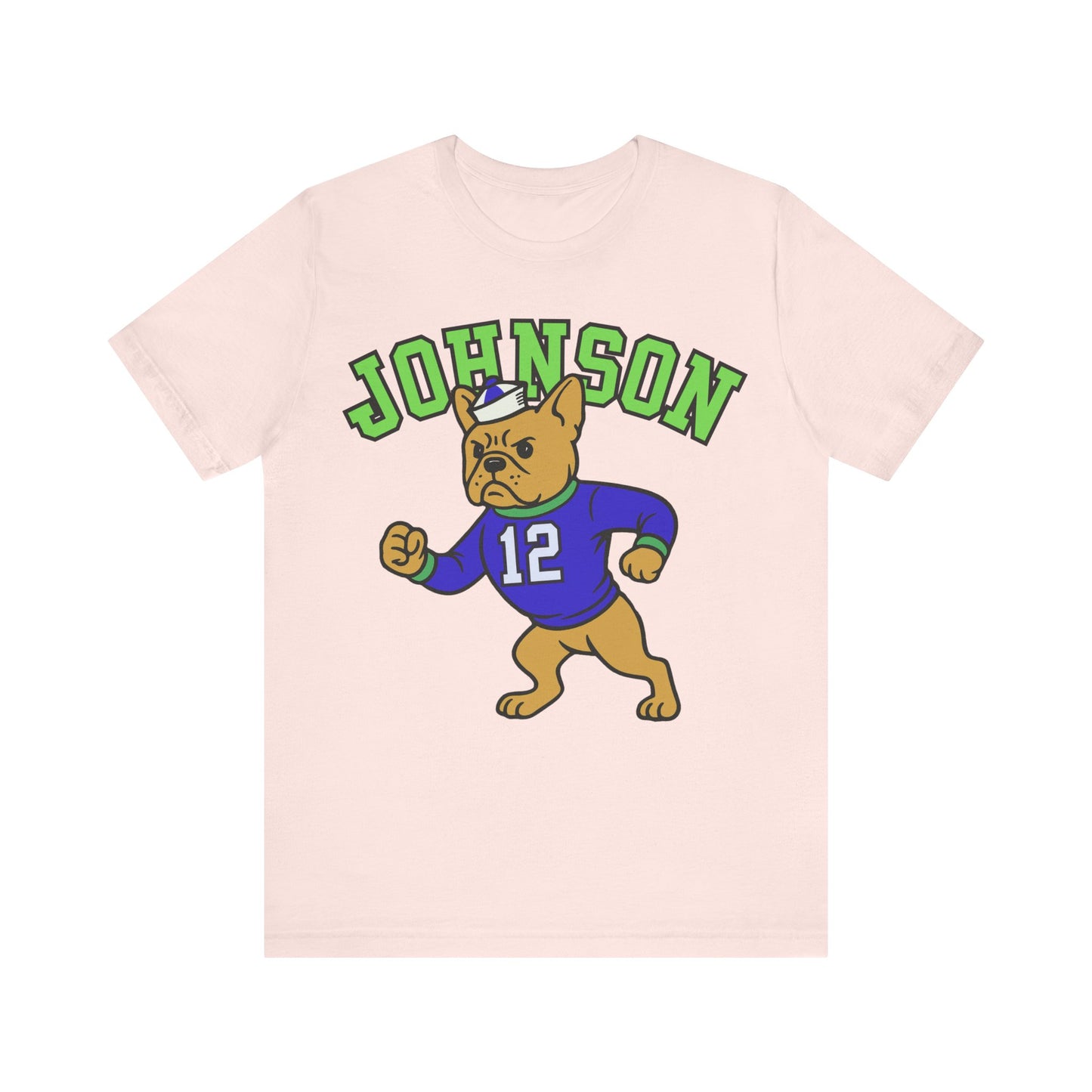 Fawn Frenchie College Mascot TShirt