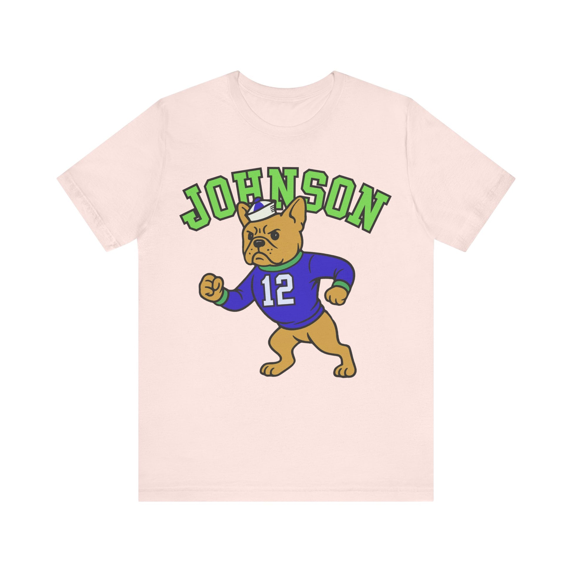 Fawn Frenchie College Mascot TShirt