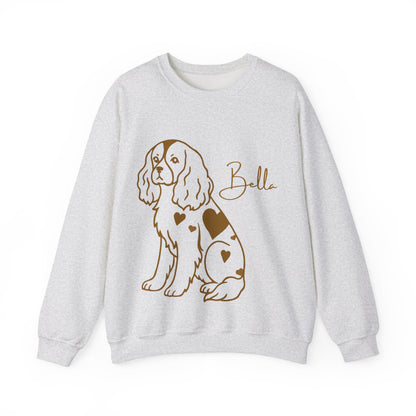 Cavalier King Charles Heart Dog Sweatshirt