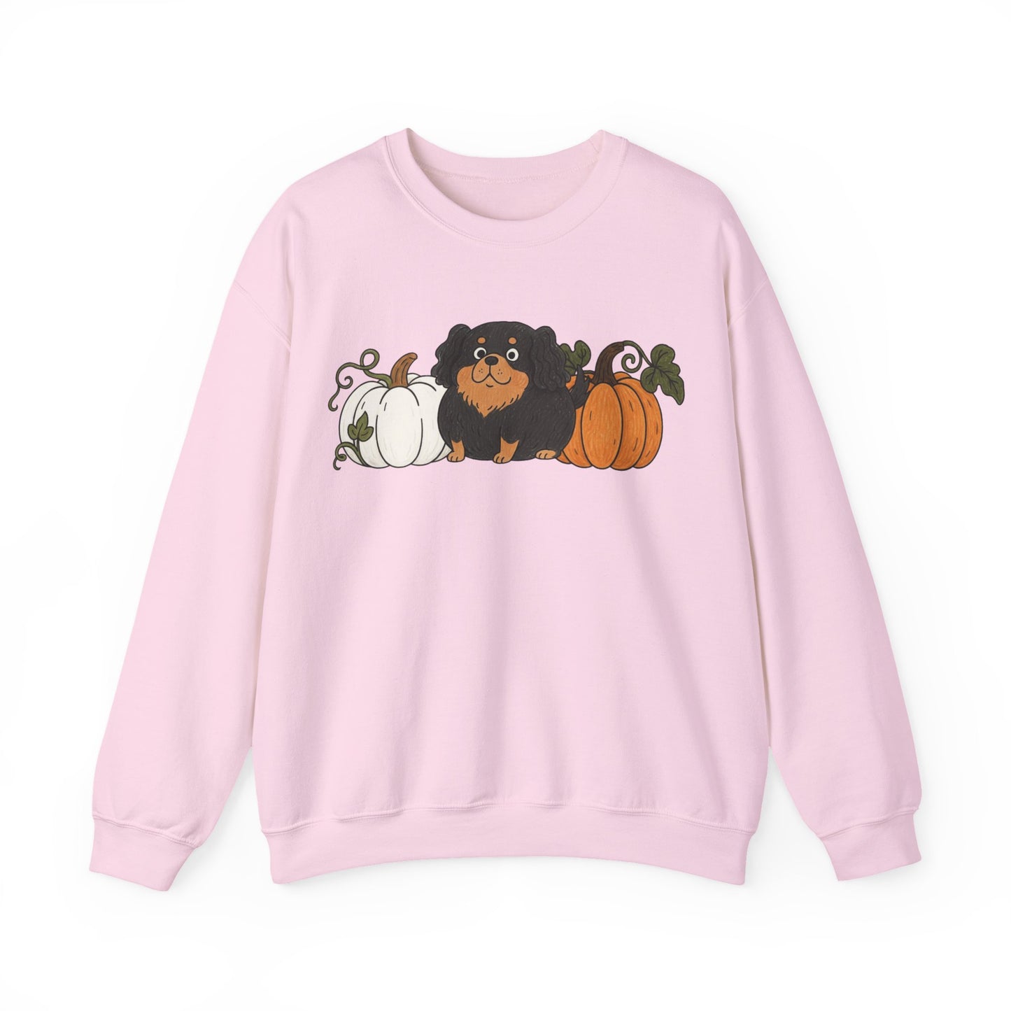 Black Tan Cavalier Pupkin Unisex Sweatshirt
