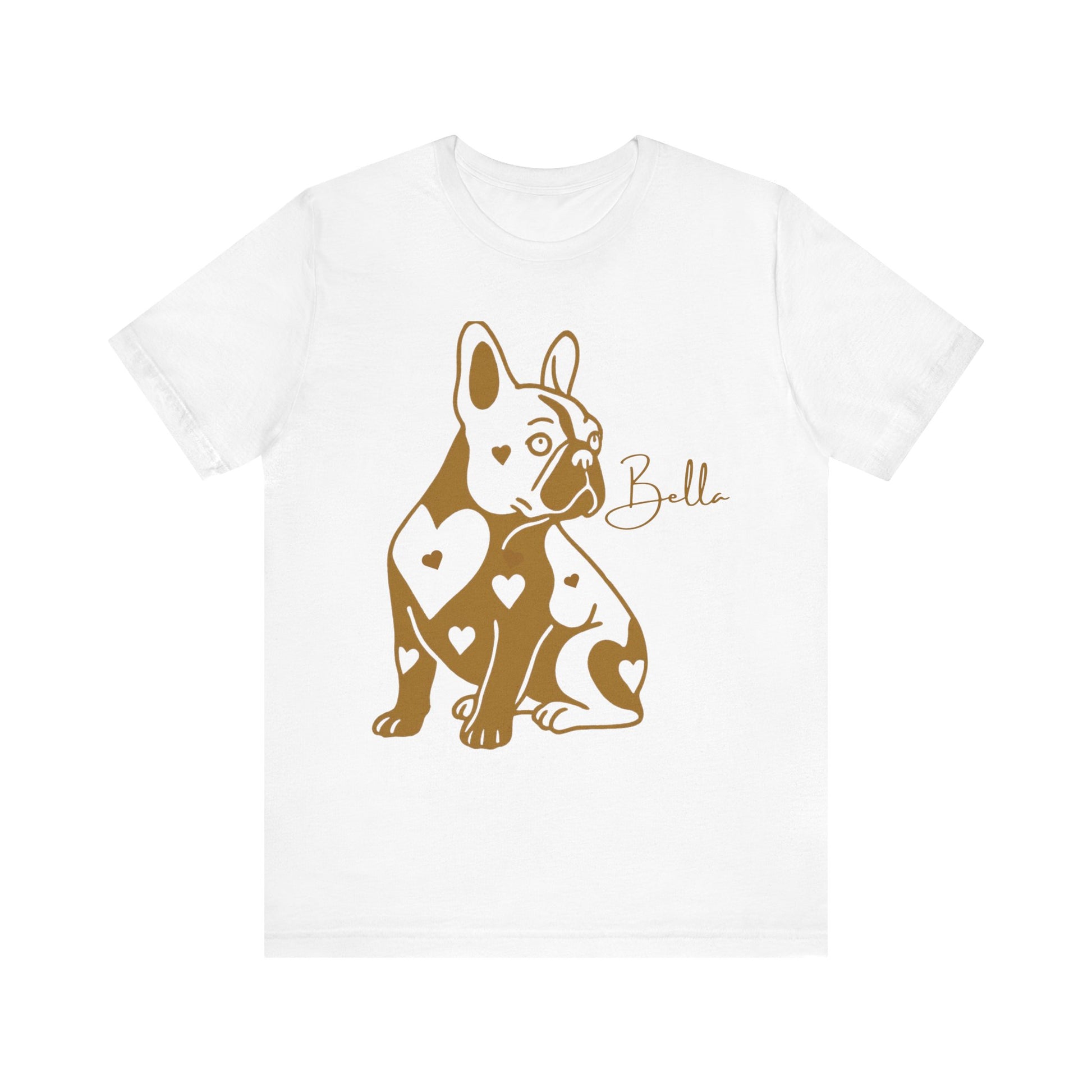 French Bulldog Heart Dog TShirt
