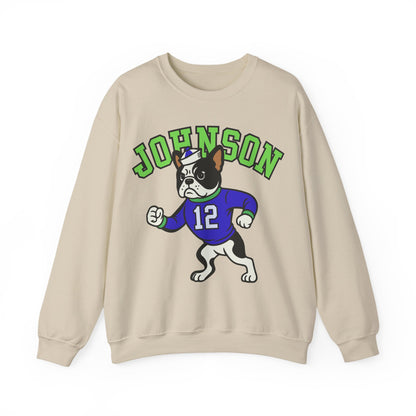 Piebald Frenchie College Mascot Sweatshirt