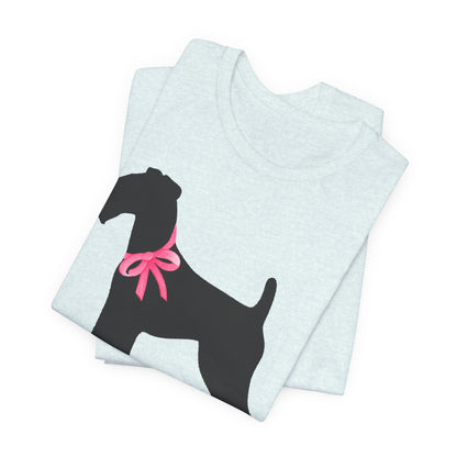 Airedale Terrier Silhouette Tshirt