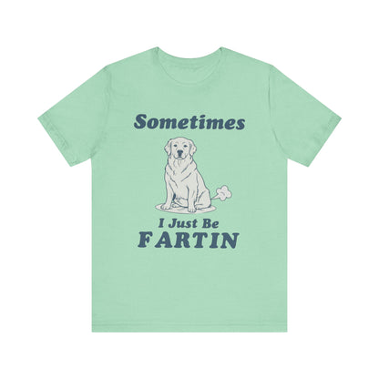 Golden Retriever Fartin TShirt