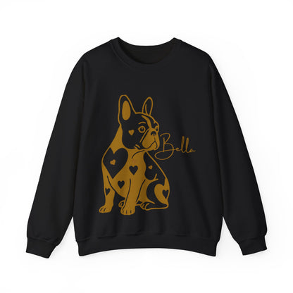 French Bulldog Heart Dog Sweatshirt