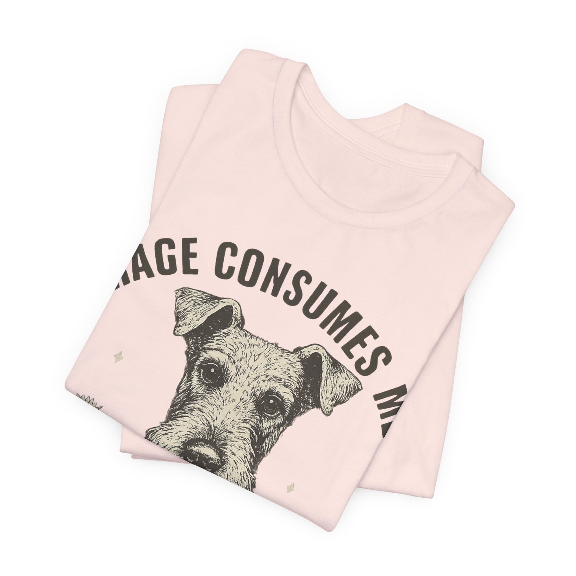 Airedale Terrier Rage Unisex Tshirt