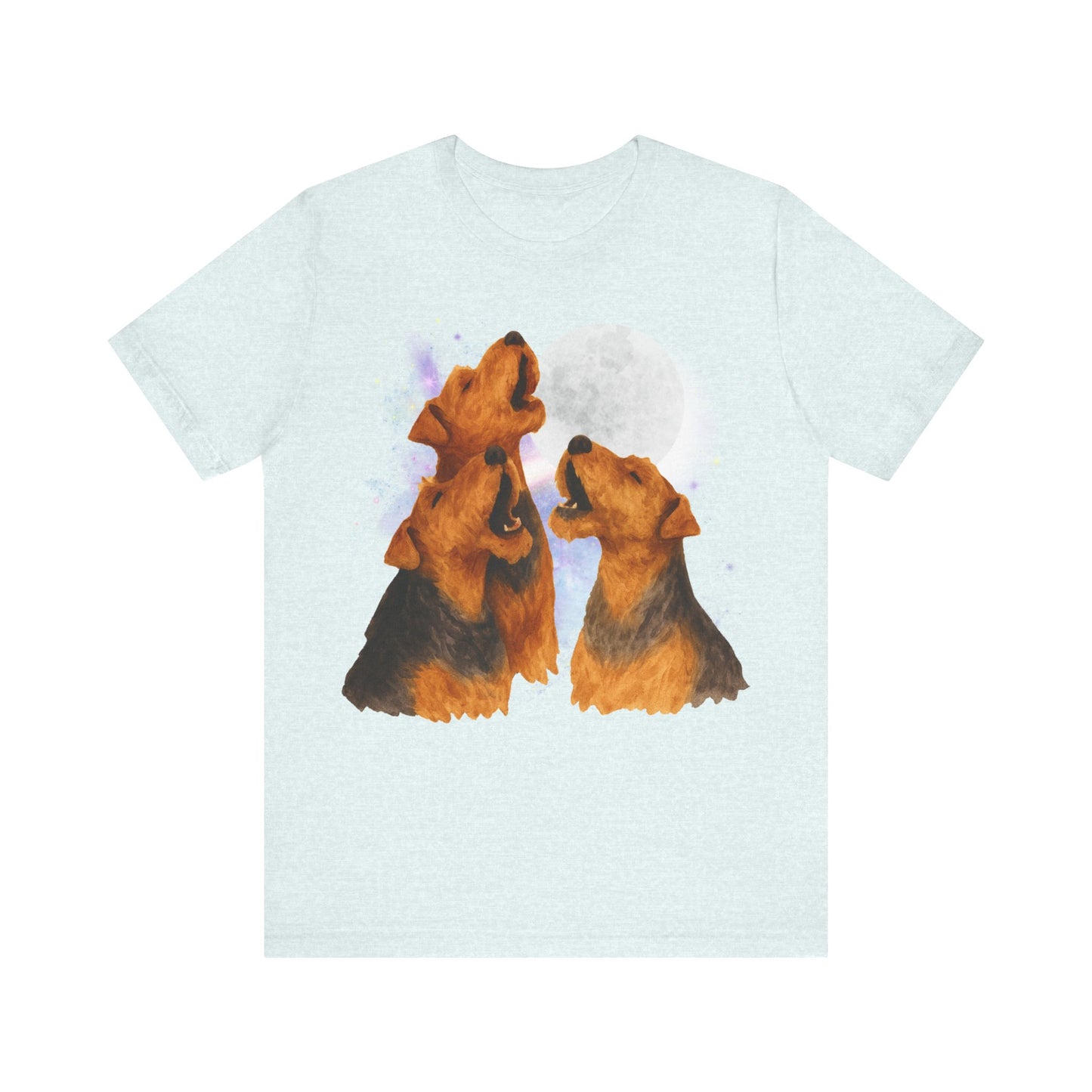 Airedale Terrier Howling TShirt
