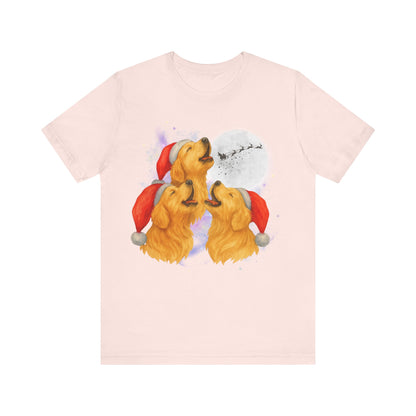Golden Retriever Christmas Howliday TShirt