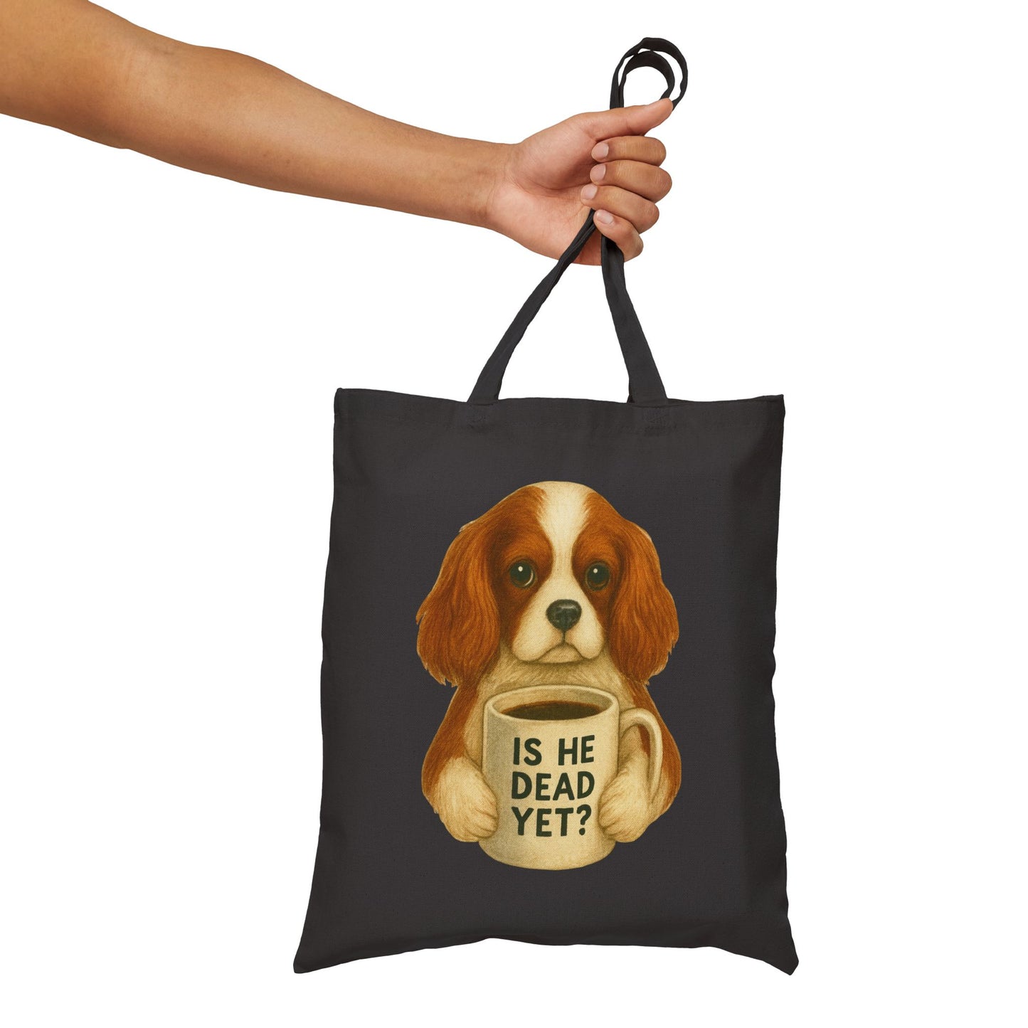 Blenheim Cavalier Dead Yet Tote Bag