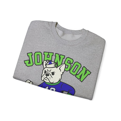 White Frenchie College Mascot Sweatshirt