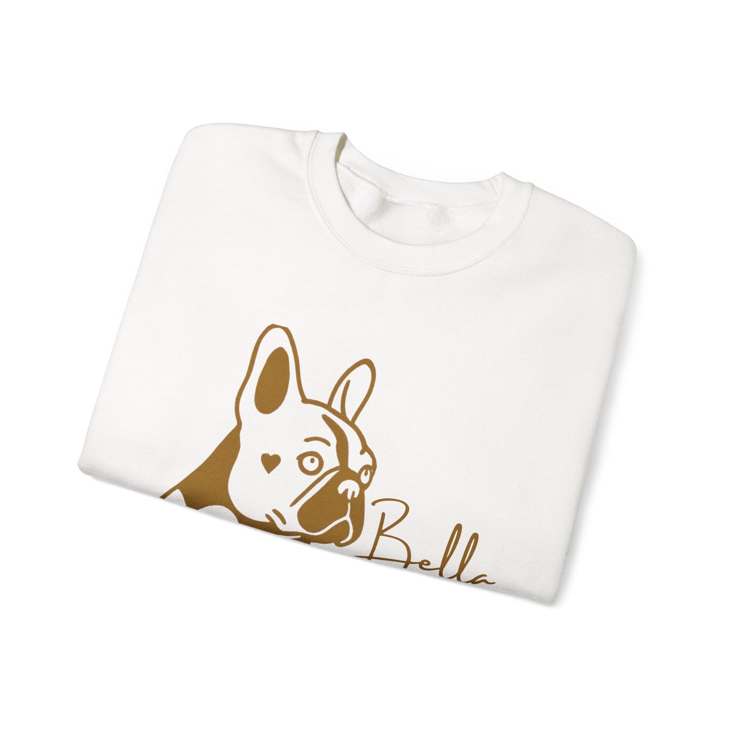 French Bulldog Heart Dog Sweatshirt