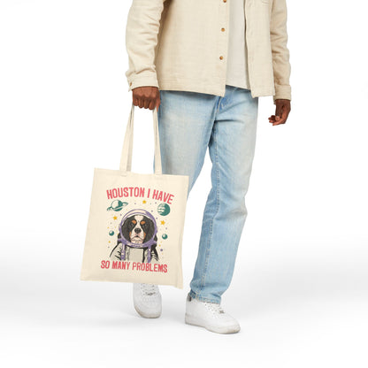 Tricolor Cavalier Houston Space Tote Bag