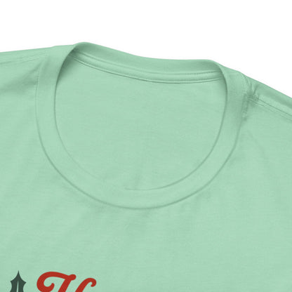 Piebald French Bulldog Happy Howlidays TShirt