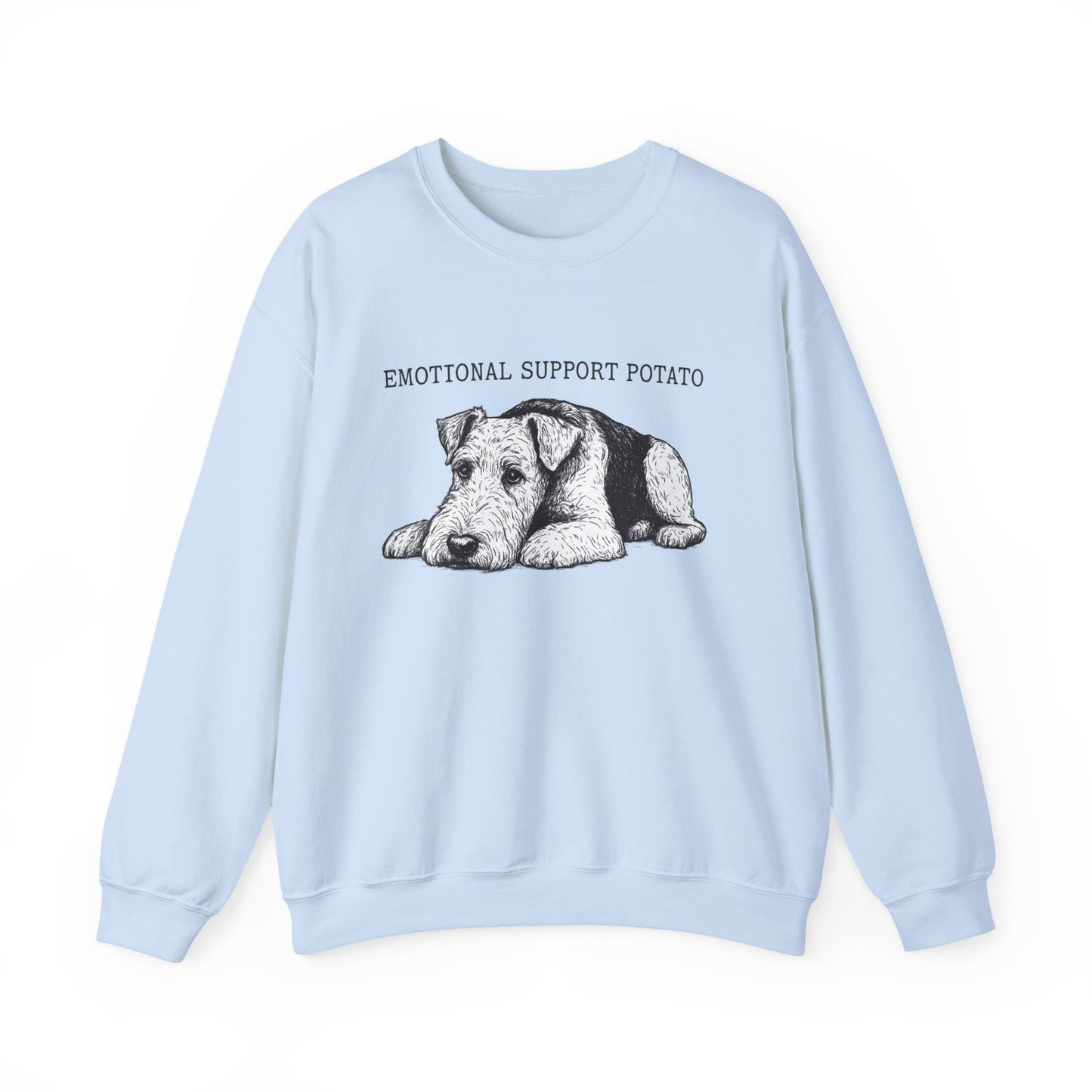 Airedale Terrier Potato Sweatshirt