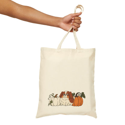 Blenheim Cavalier Pupkin Tote Bag