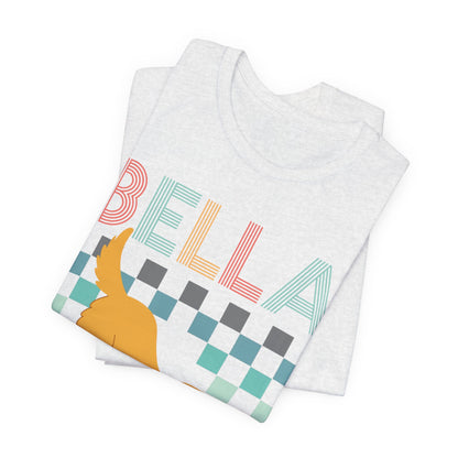 Golden Retriever Checkered TShirt