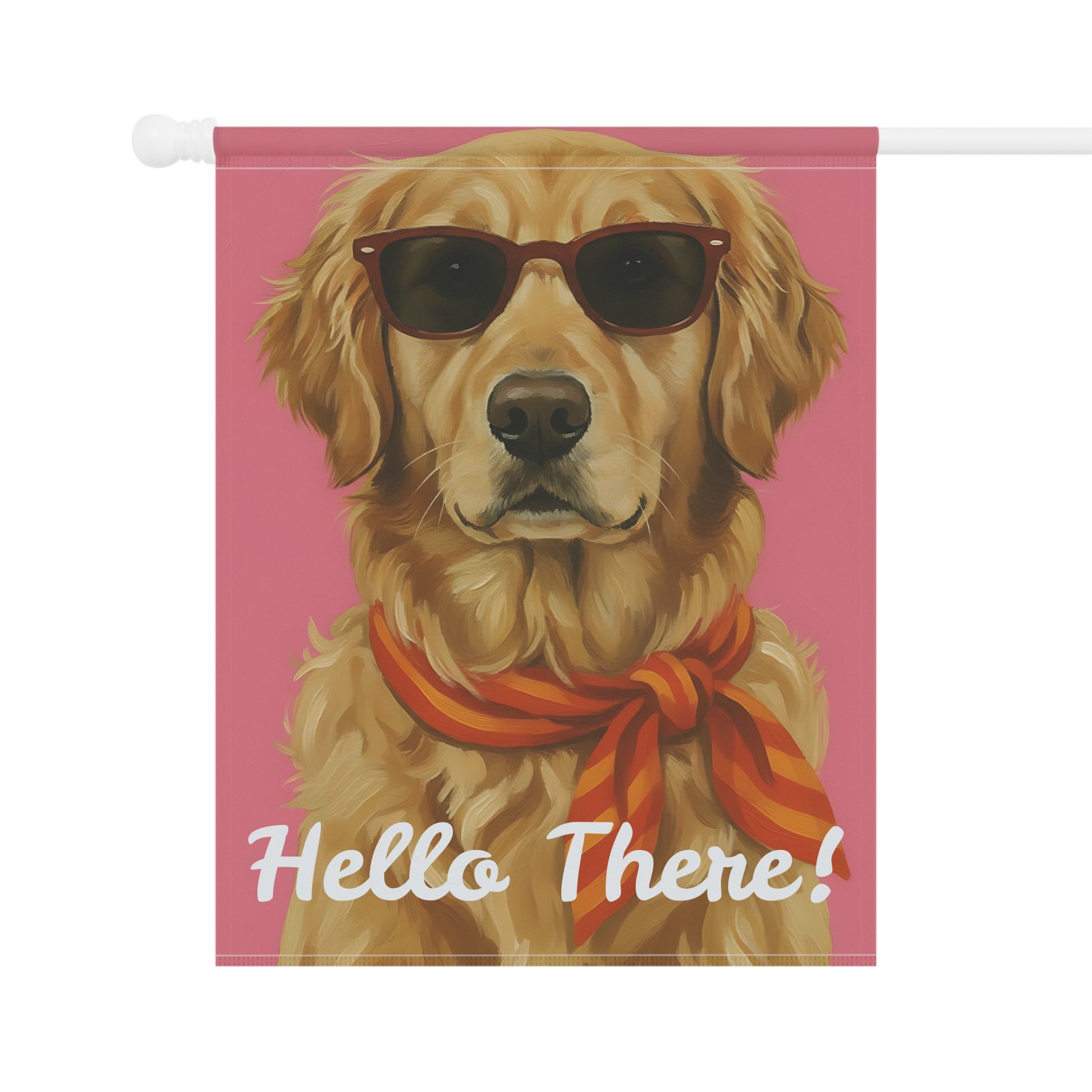 Golden Retriever Fabulous Garden Yard Flag