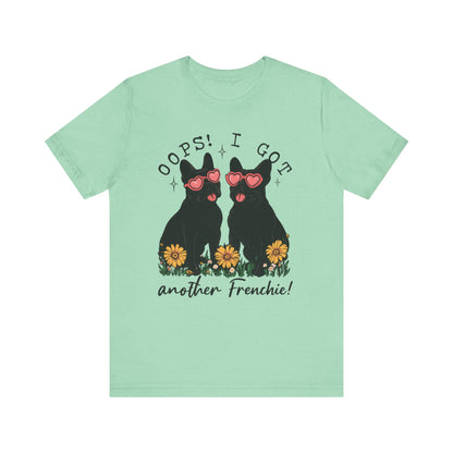 Black French Bulldog Oops TShirt