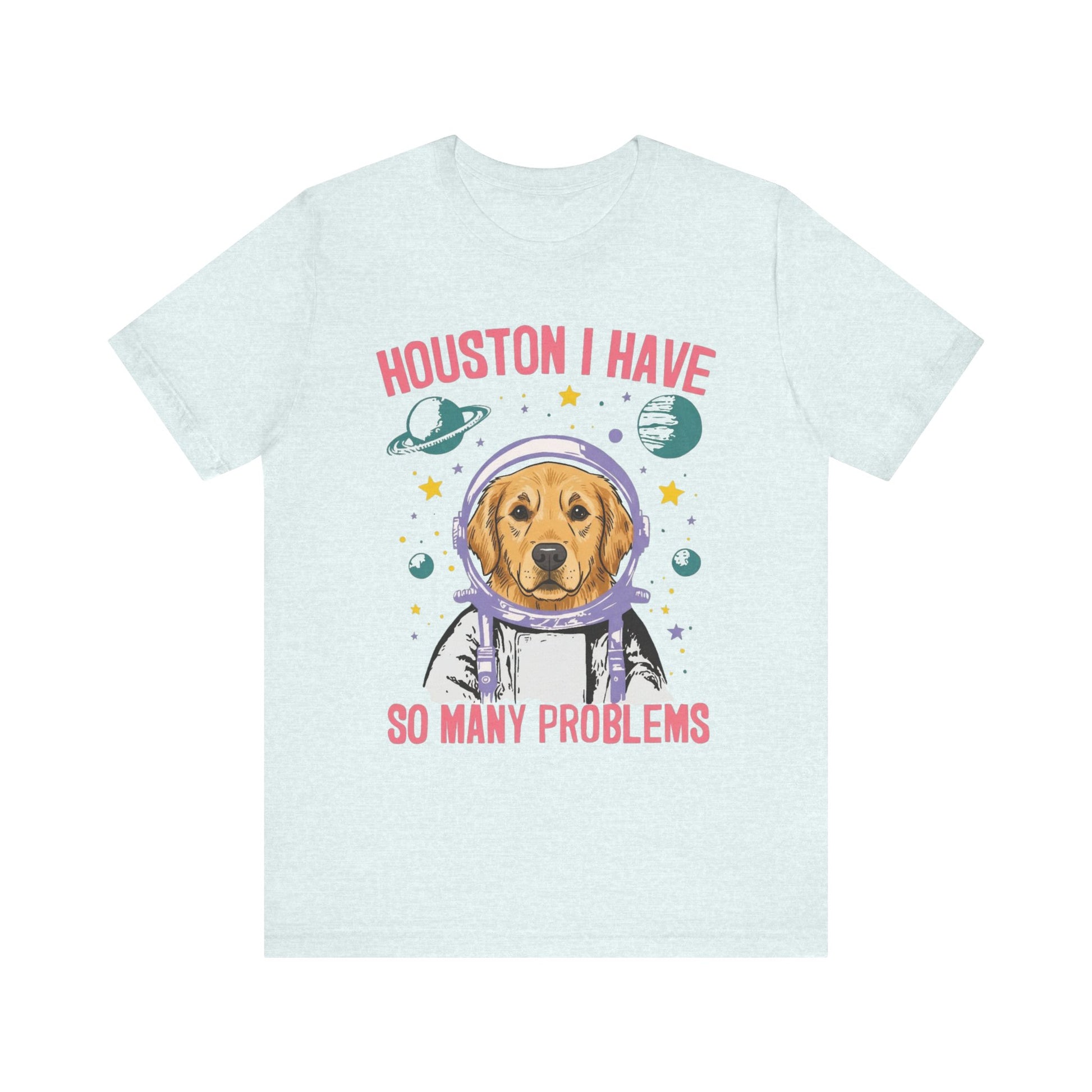 Golden Retriever Houston Space TShirt
