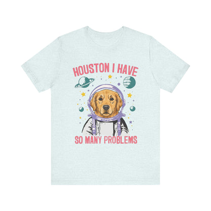 Golden Retriever Houston Space TShirt
