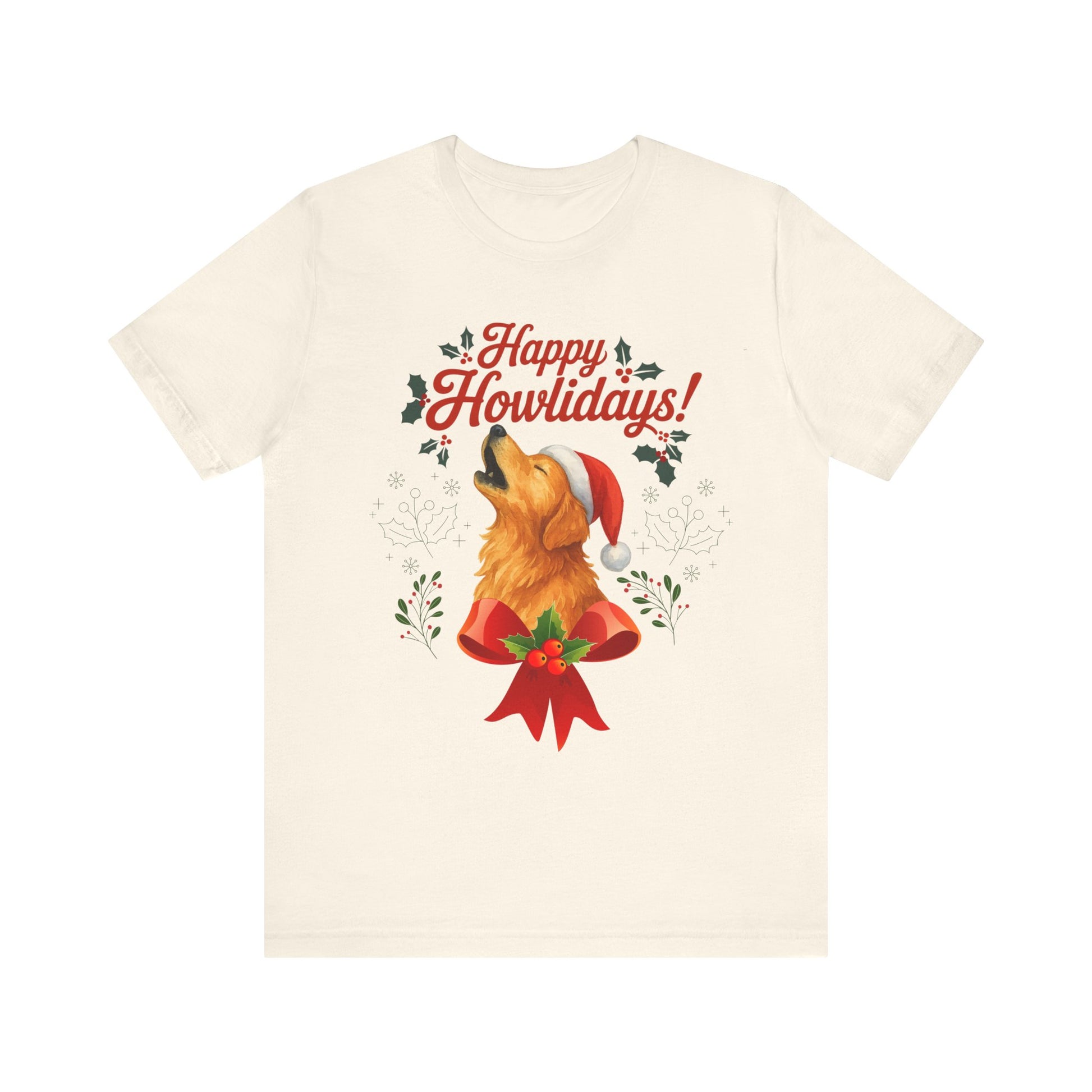 Golden Retriever Happy Howlidays TShirt