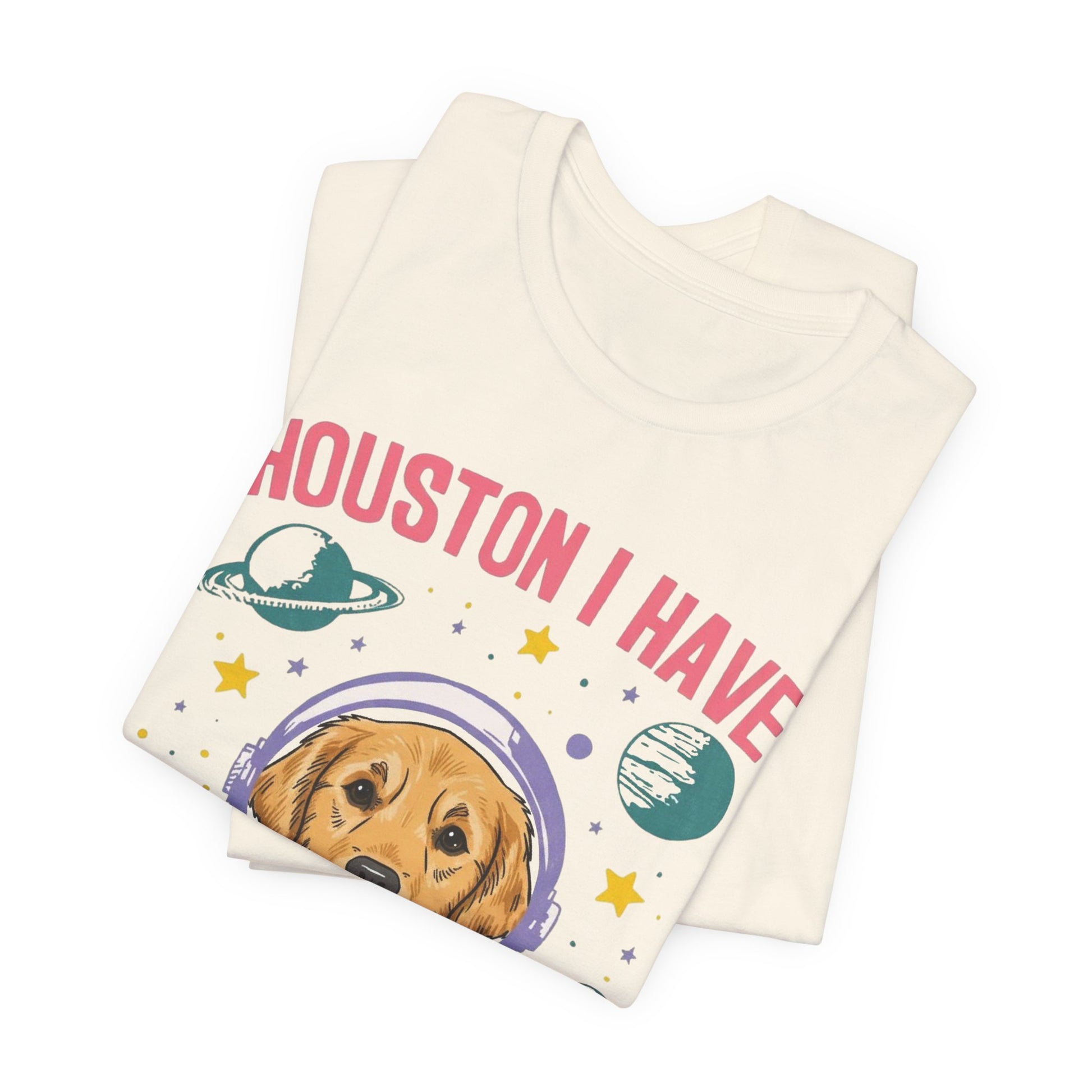 Golden Retriever Houston Space TShirt