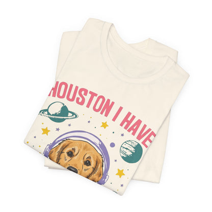 Golden Retriever Houston Space TShirt