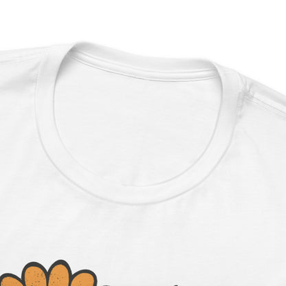 White Frenchie Sleeping Flowers TShirt