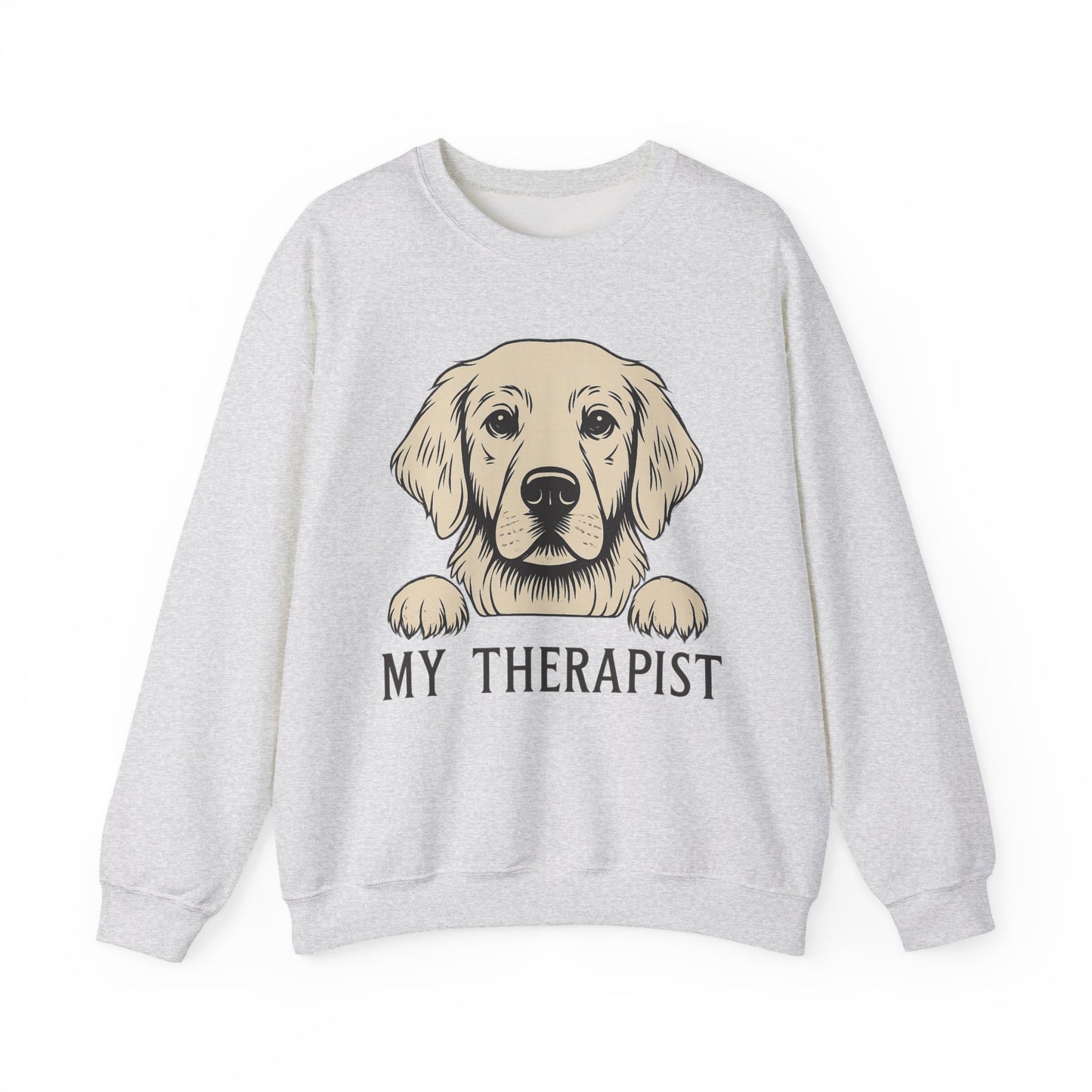 Therapist Golden Retriever Sweatshirt
