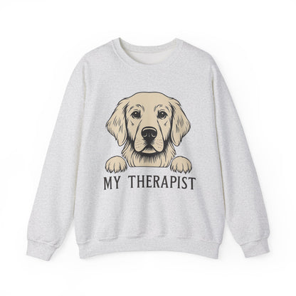 Therapist Golden Retriever Sweatshirt
