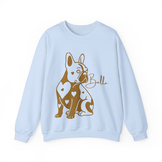 French Bulldog Heart Dog Sweatshirt
