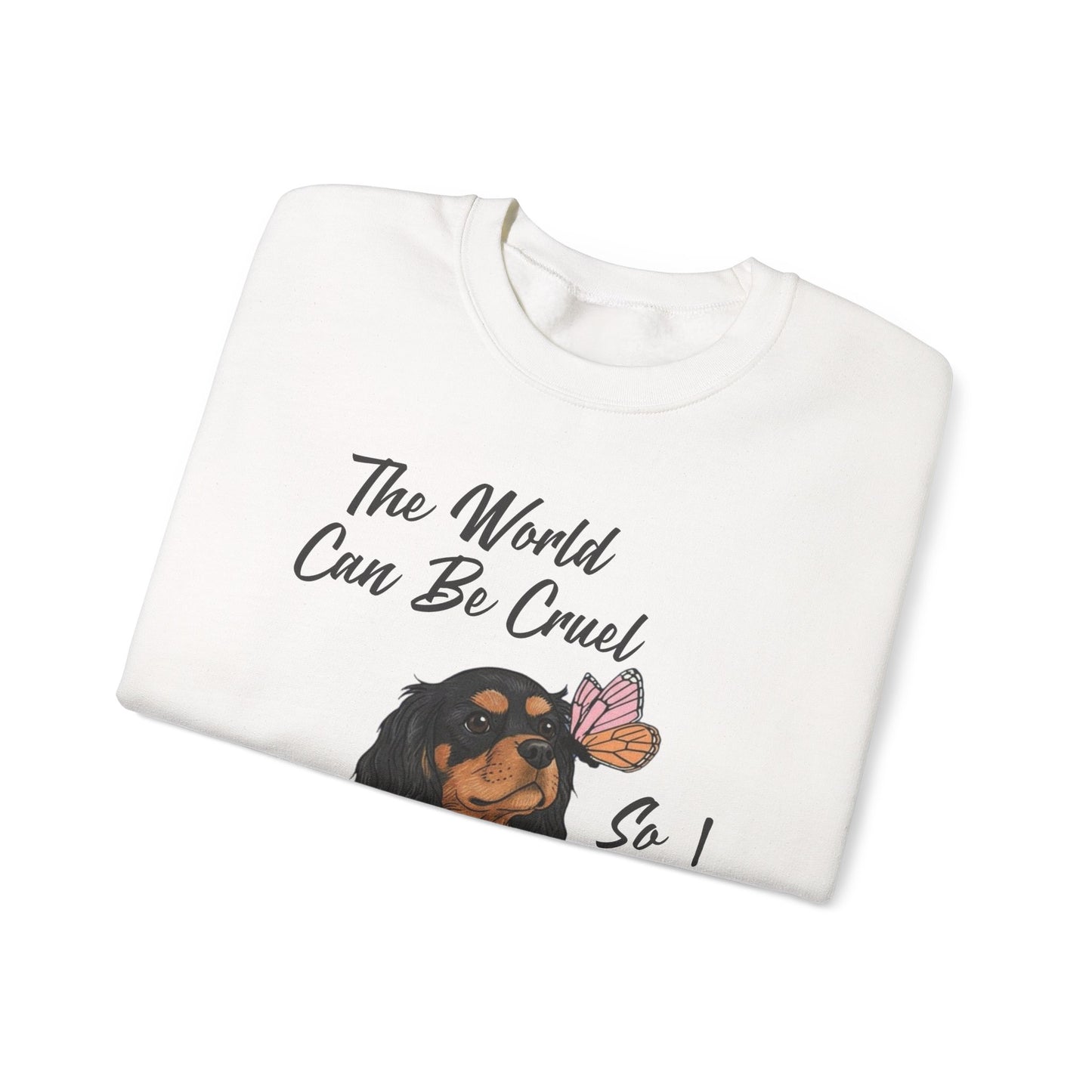 Cruel World Black Tan Cavalier Sweatshirt