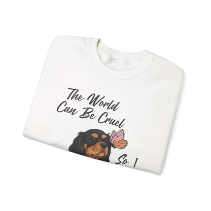 Cruel World Black Tan Cavalier Sweatshirt