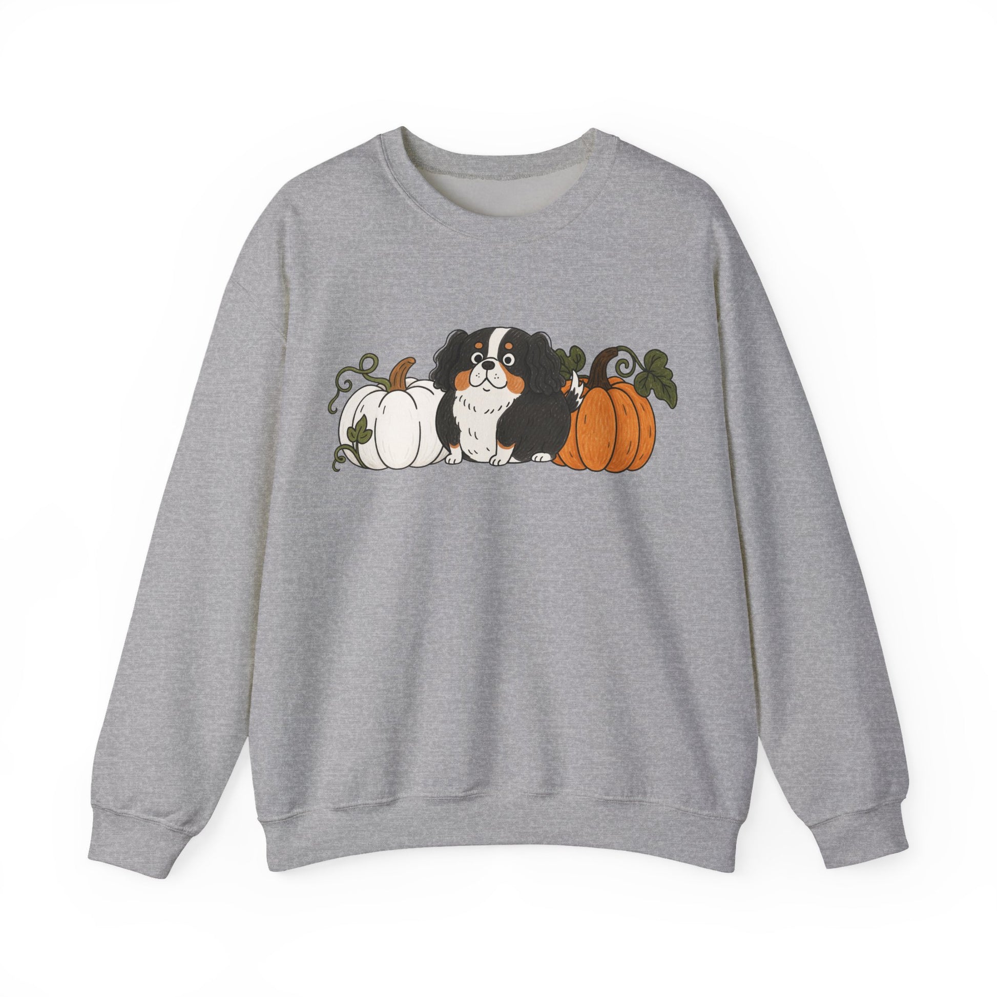 Tricolor Cavalier Pupkin Unisex Sweatshirt
