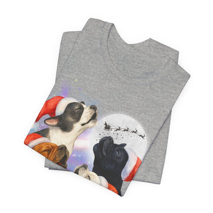 French Bulldog Christmas Howliday TShirt