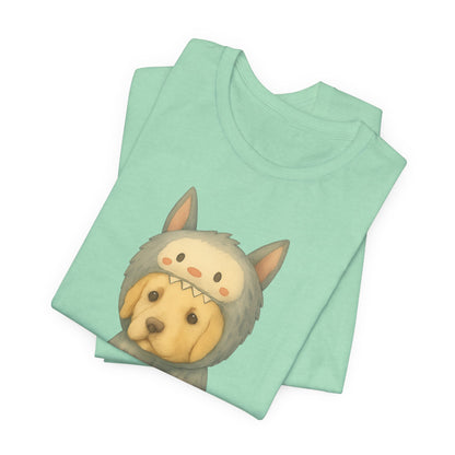 Little Monster Golden Retriever Tshirt
