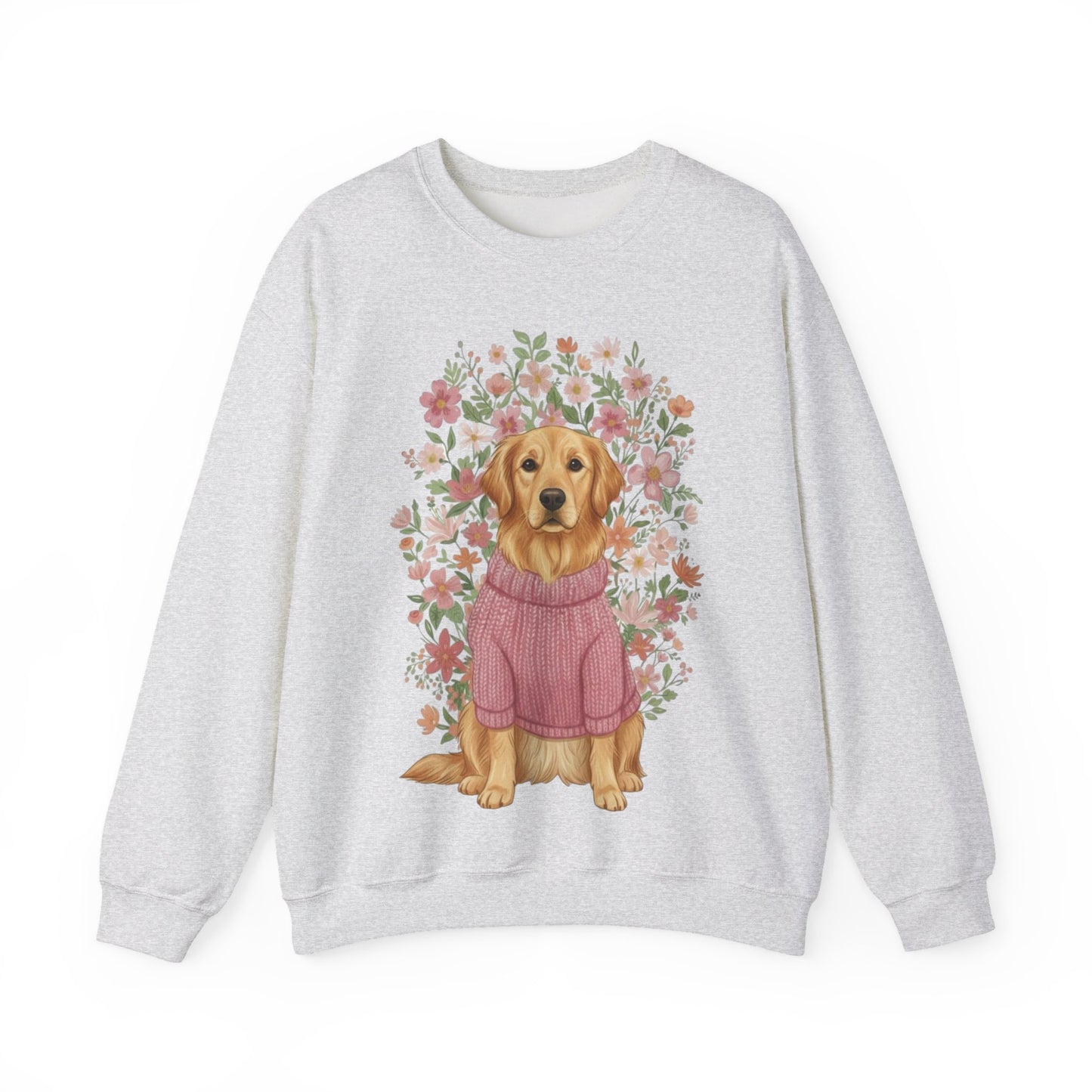 Golden Retriever Bouquet Sweatshirt