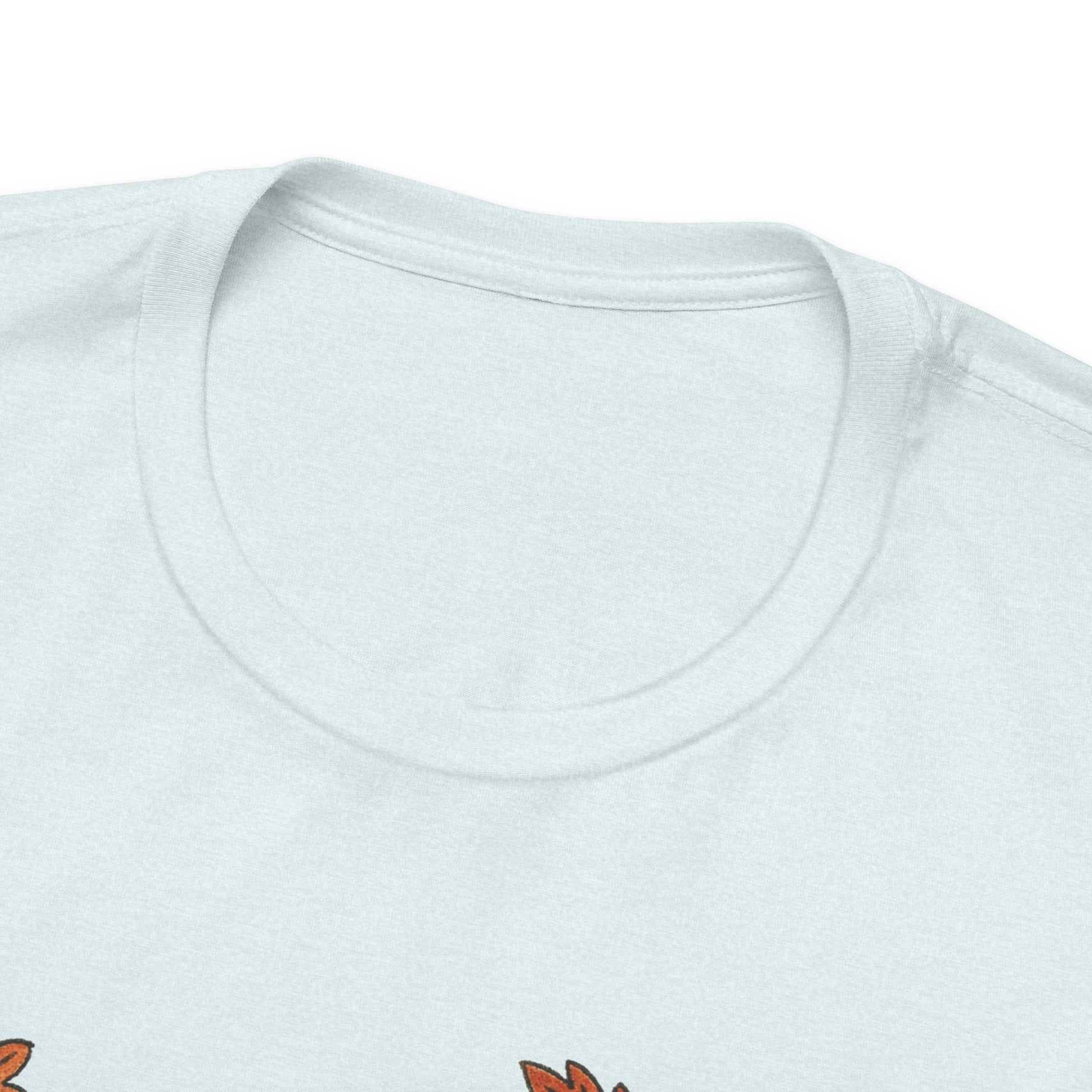 Piebald Frenchie Chasing Leaves TShirt