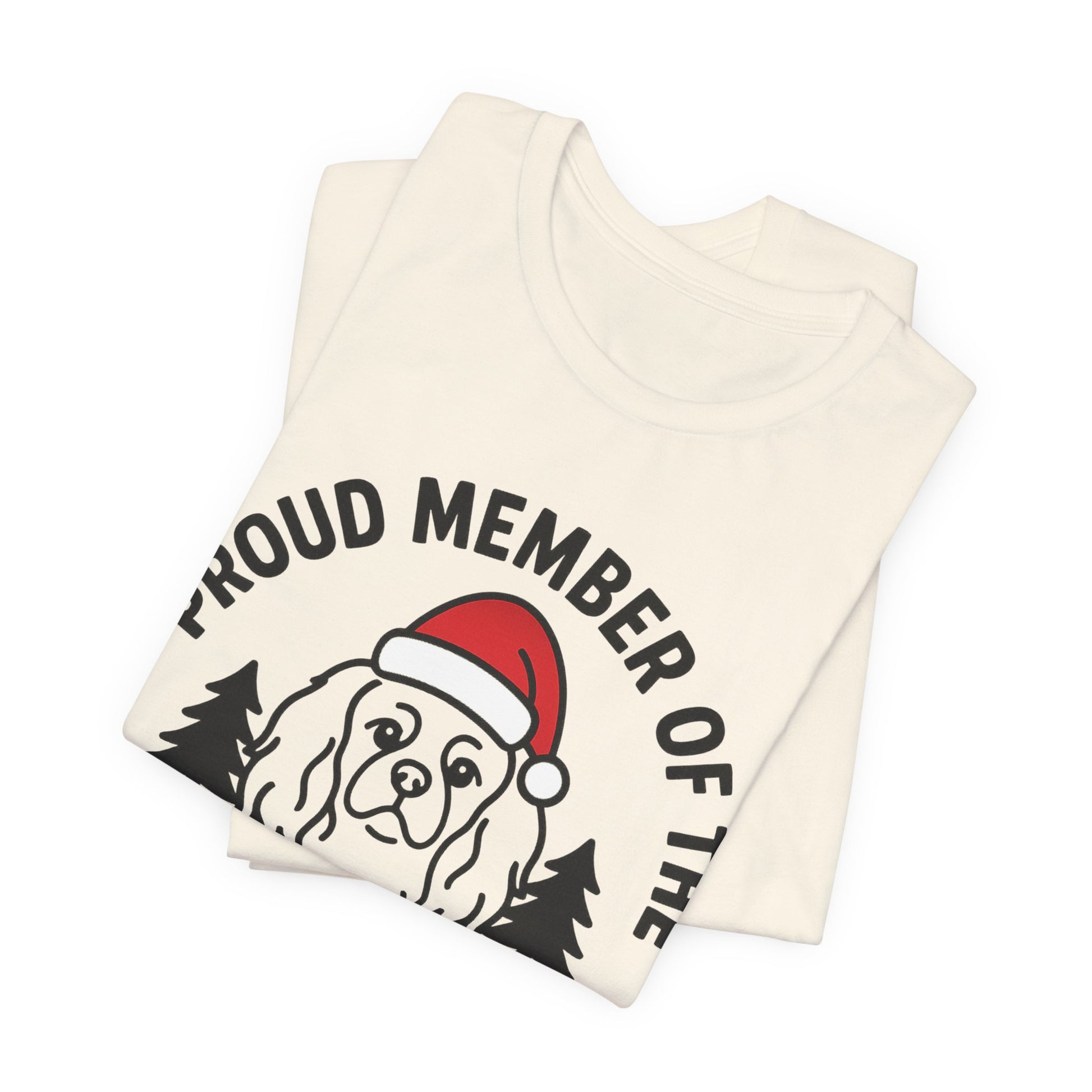 Cavalier King Charles Naughty List TShirt