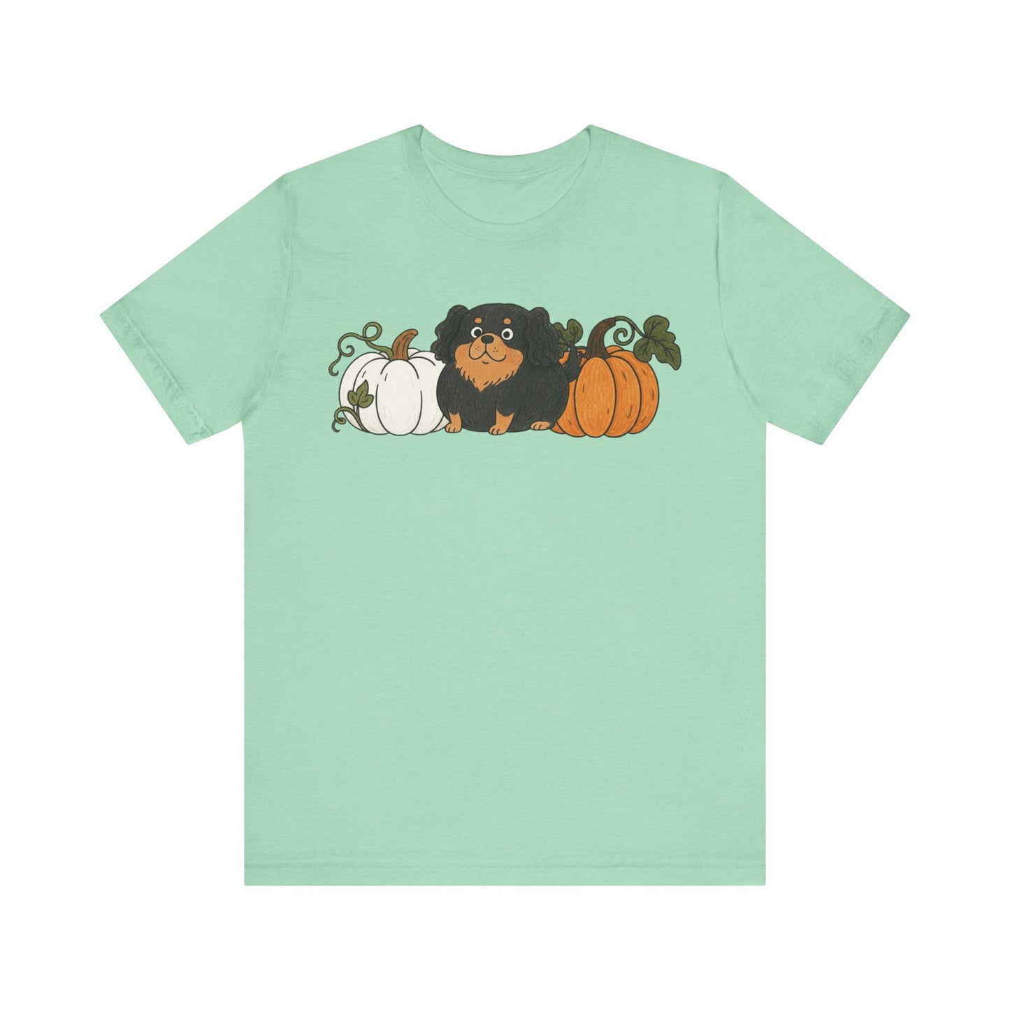 Black Tan Cavalier Pupkin Unisex Tshirt