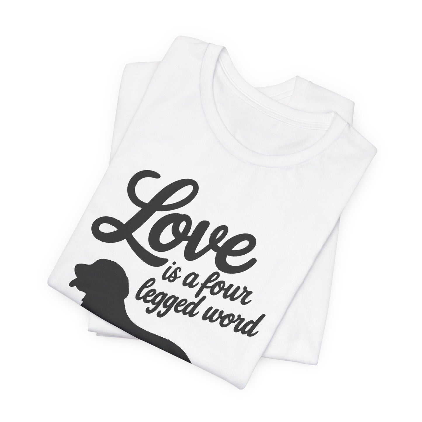 Golden Retriever Four Legged Word TShirt