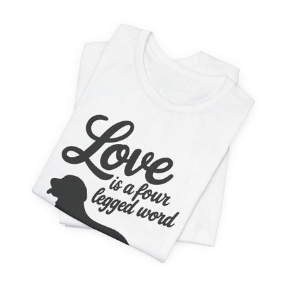 Golden Retriever Four Legged Word TShirt